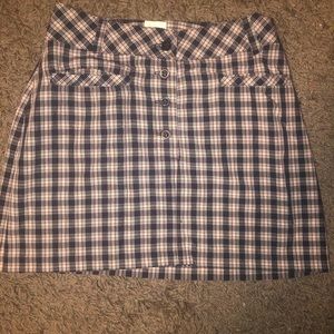 Espirit plaid skirt